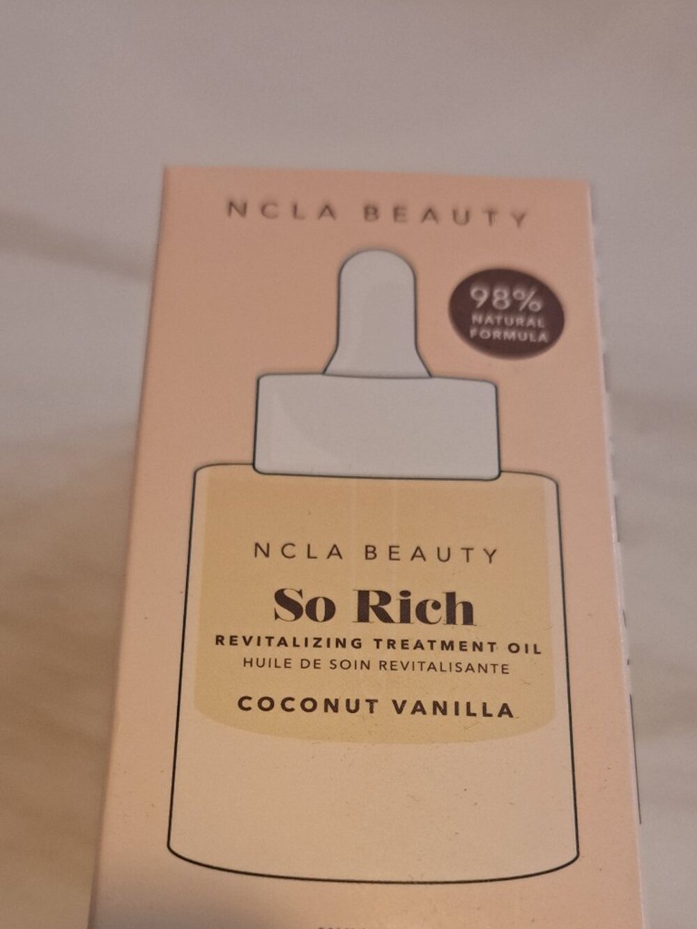 NCLA BEAUTY SO RICH REVITALIZING TREATMENT OIL- COCONUT VANILLA